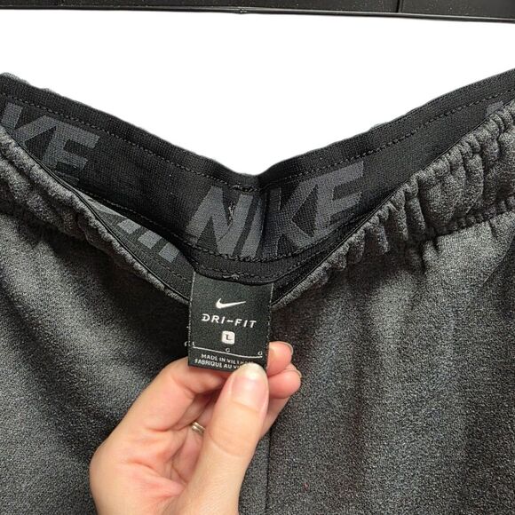 Nike Gray Men's Logo Running Sweatpants M - Picture 3 of 5